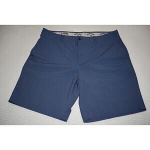 Callaway Golf Shorts Mens Size 38 Wicking Performance‎ Polyester Blend Blue